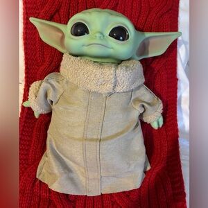 Star Wars baby yoda plushie by Mattel